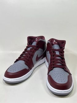 Size 10 - Men’s Air Jordan 1 Mid ‘Cherrywood Red’ Sneakers DQ8426-615 Wmns 11.5