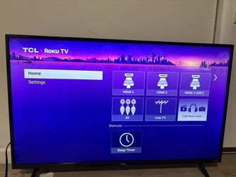 40 inch TCL Roku tv