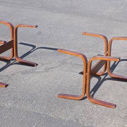 Antique Westnofa Siesta Bases MCM Mid-Century Modern 