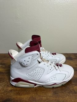 Jordan 6 Maroon Size 9 Men’s