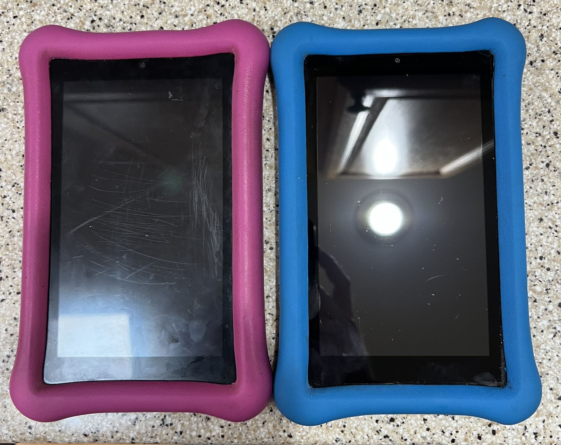 Amazon Fire Tablets - 2 - Girl and Boy