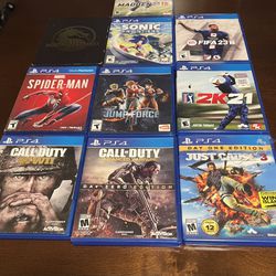 PS4 games  10 / Games