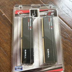 G.Skill Ripjaws S5 Series DDR5 RAM (Intel XMP 3.0) 32GB (2x16GB) 6400Mhz - Gaming PC RAM