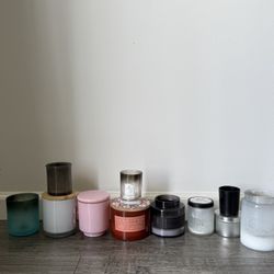 Empty Candle Jars
