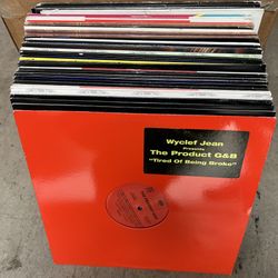 50 new old stock hip hop rap r&b singles dj promo 12” vinyl records