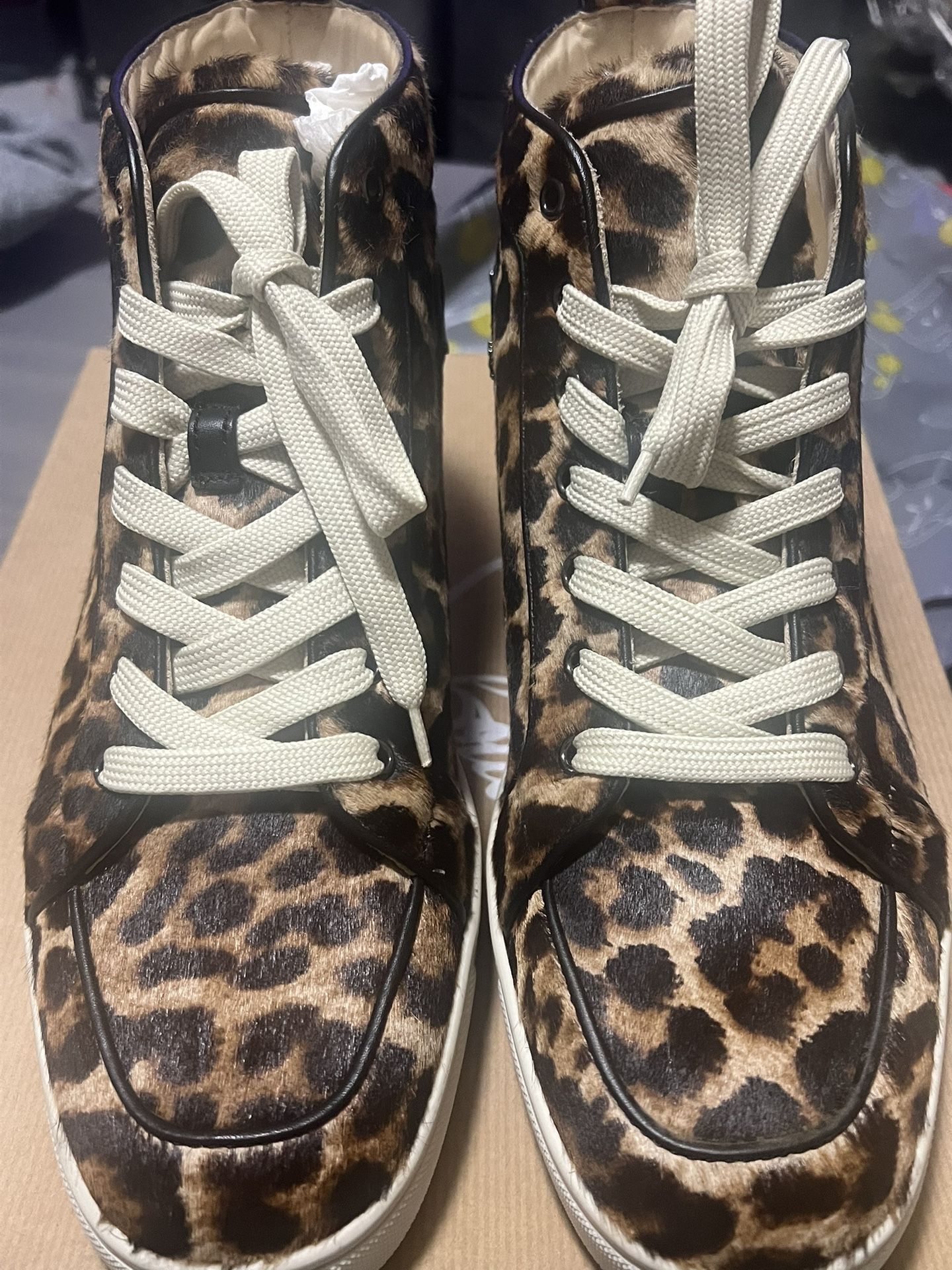 Christian Louboutin Rantus Orlato Flat Pony Size 43