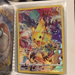 The Pikachu (Secret) 160/159 card from the Pokémon TCG Crown Zenith set