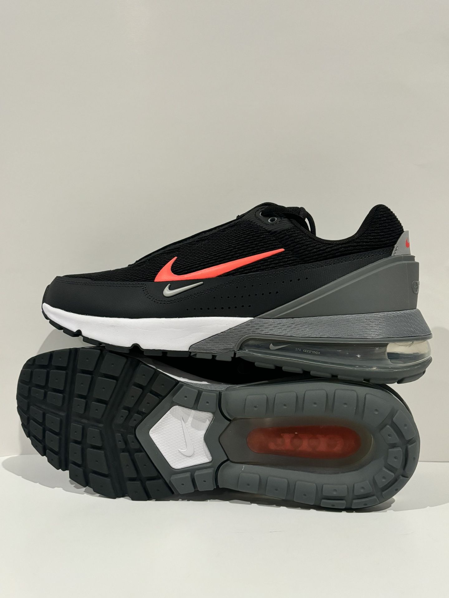 Nike Air Max Pulse Shoes Black Bright Crimson FQ4156-001  display picture 2