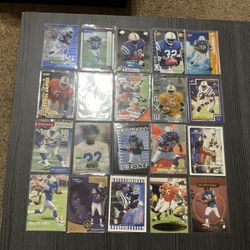 20 Edgerrin James 1999 Rookie Football Cards Indianapolis Colts Legend HOF 