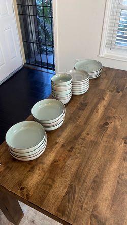Ceramic Dinnerware Set Bowls and Plates