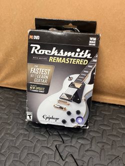 Rock smith 2014 disc and usb cord