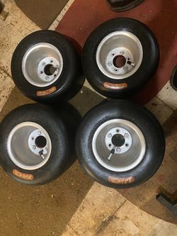 Racing Go Kart Tires Wheels All 4 $80.00