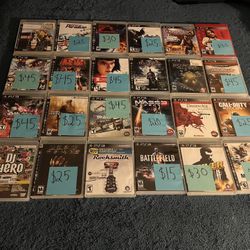 Mega Collection PS3 Video Game PlayStation 3 Selling Individually