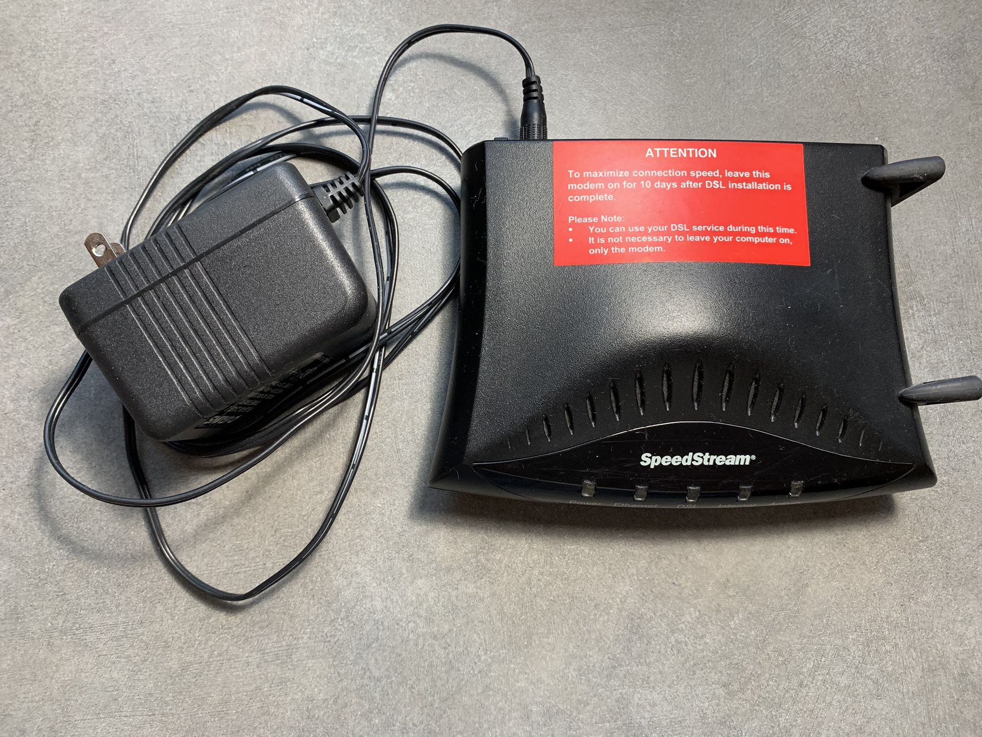 Speedstream 5100 Ethernet Modem $5 OBO