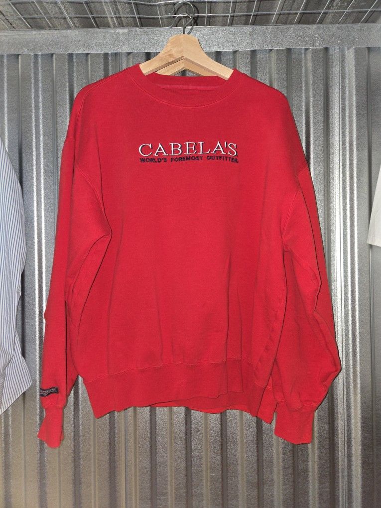 Vintage Jansport "Cabelas" Crewneck