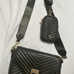 Green ALDO crossbody purse 