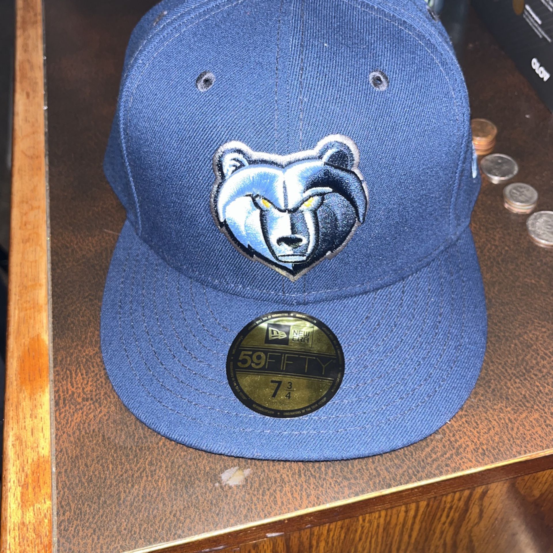 Memphis Grizzlies Dark blue Fitted Cap