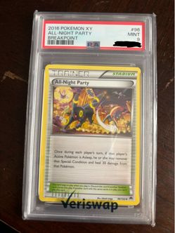 All night party Pokemon Card