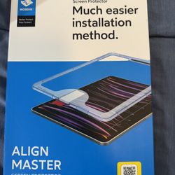 MOBDIK Tempered Glass Screen Protector Compatible with iPad Pro 11 inch 2024 Ultra Clear, Anti Scratch, Case Friendly, EZ Kit 1 Pack Brand new in box 