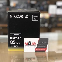 Nikon Z 85mm F/1.8 S 