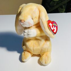 Beautiful Vintage 2000 Ty Beanie Baby. “Grace” The Praying Bunny 