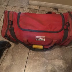 Vintage Marlboro Adventure Team Camping Duffel Bag And Gear