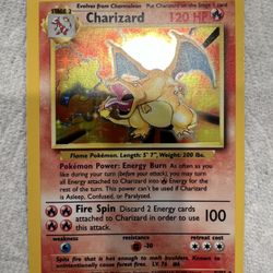 1999 Pokemon Charizard Base