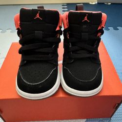 Jordan 1 Mid Baby Shoes -size 4C 