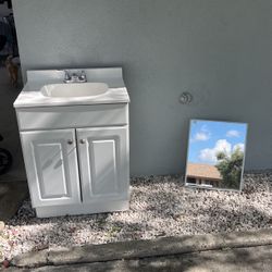 Vanity And Medicine Cabinet