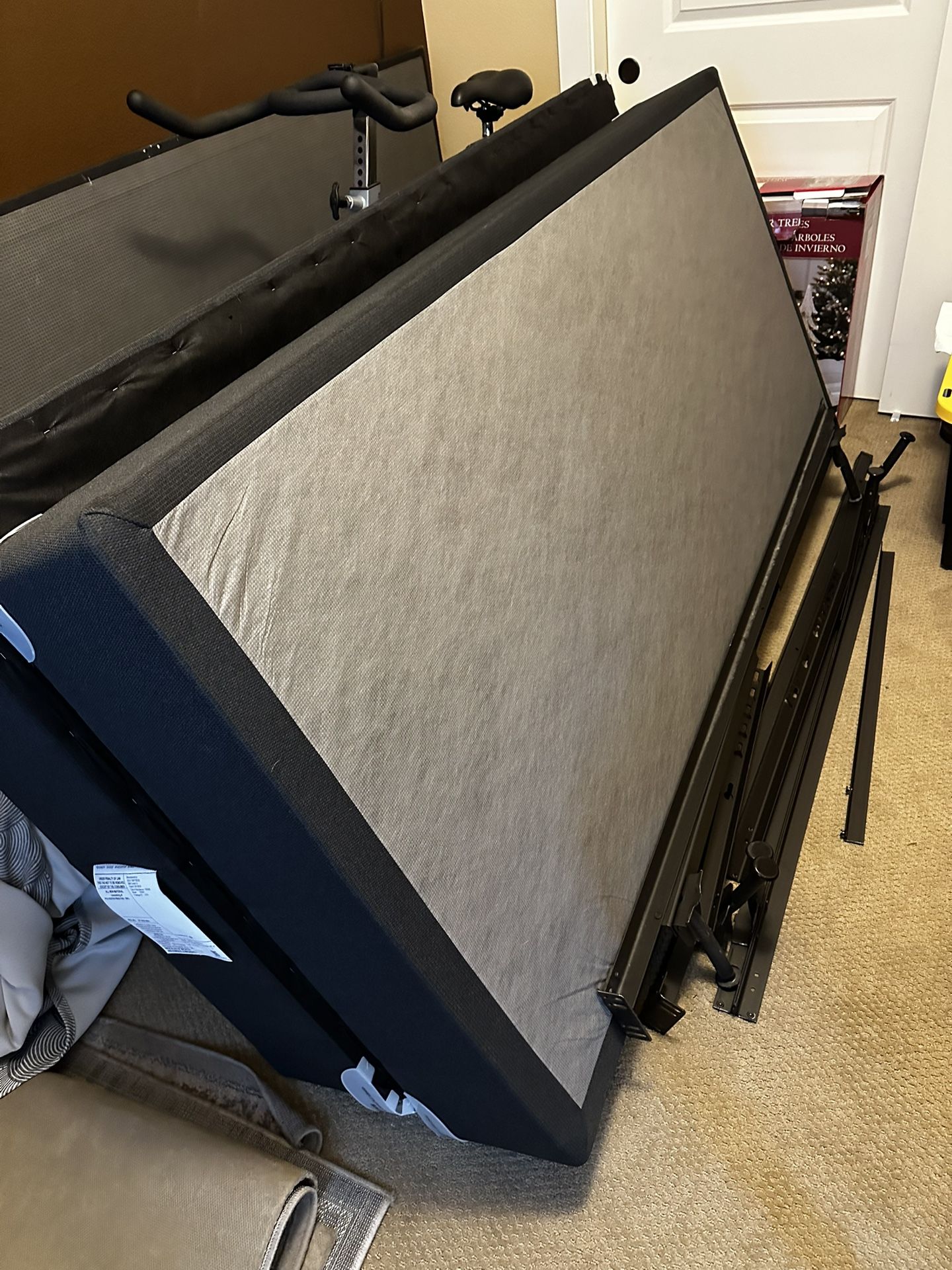 2x Twin Or King Tempurpedic Box Springs + King Frame