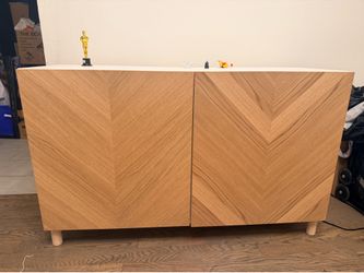 IKEA Shelf unit with doors / tv stand