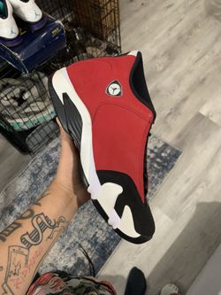 Red Black Toe 14 Sz12