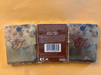 1995 Fleer Flair Baseball Card Packs Series 1 & 2