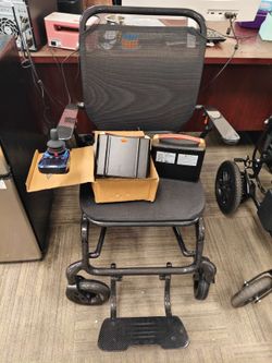 Electric chair, 2 batteries