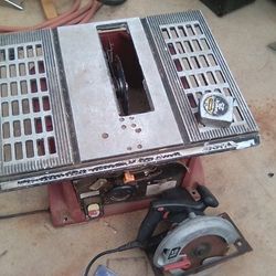 Lots Of Tools For Sell Table Nail Gun Compressor Wrenches Sockets And More