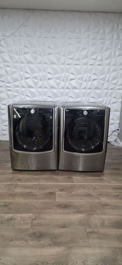 LG Mega washer & gas dryer 29