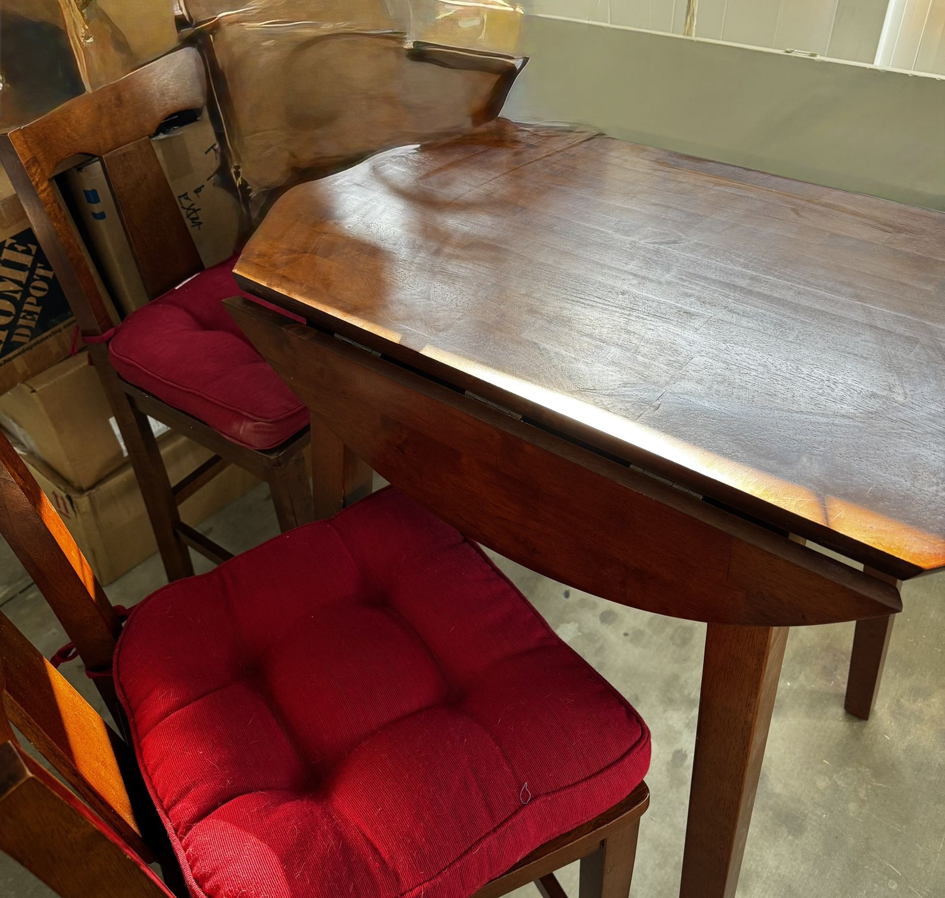 Pub Table With 2 Chairs