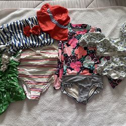 Free Assorted Baby Swimsuits size 3t-4T-5T