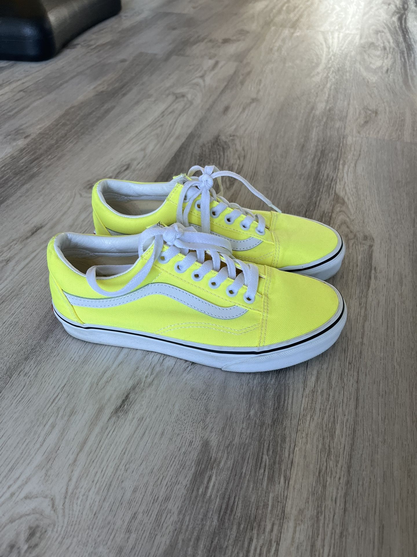 Yellow Vans Size 6 Woman