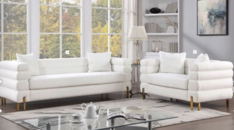 2-pc Set Loveseat & Sofa 