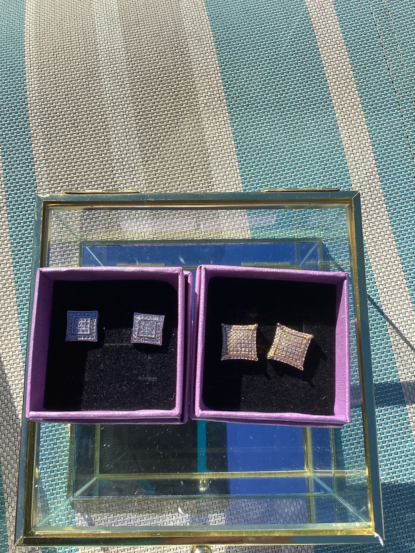 Diamond Stud Earrings 