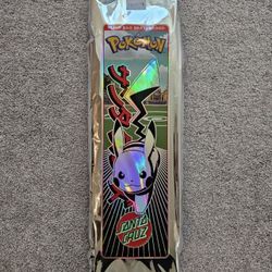[SEALED] POKEMON x Santa Cruz - Blind Bag Foil Skateboard Deck New Unopened
