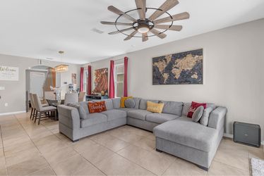 Large Gray U-Shaped Sectional Sofa w/ Chaise & Hidden Storage Couch