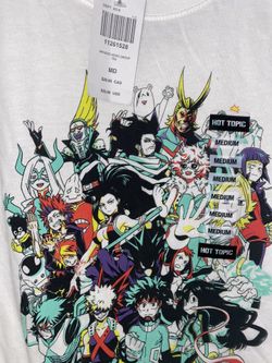 Sz MEDIUM Hot Topic My Hero Academia Tee 