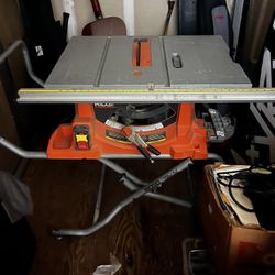 Rigid Portable 10” Table Saw