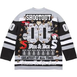 Supreme Fire & Ice Black Hockey Jersey Large