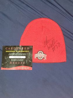 Beanie Wells Autographed Winter Beanie