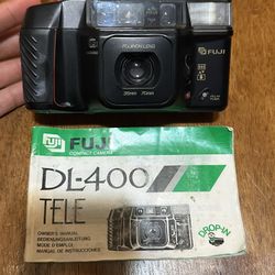Fuji DL-400 Tele 35mm 70mm Film Camera