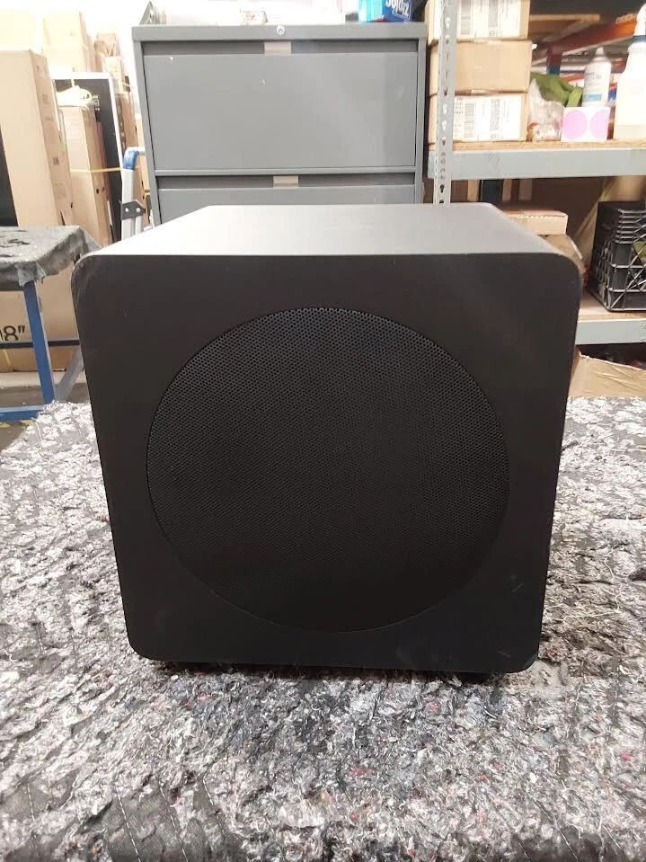 Kanto SUB8VMB 300W Sealed Powered 8" Subwoofer - Vinyl Black