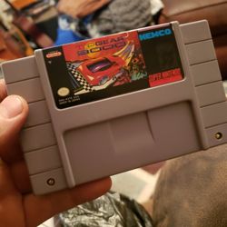 Super Nintendo Game Authentic Top Gear 3000 Excellent Condition 